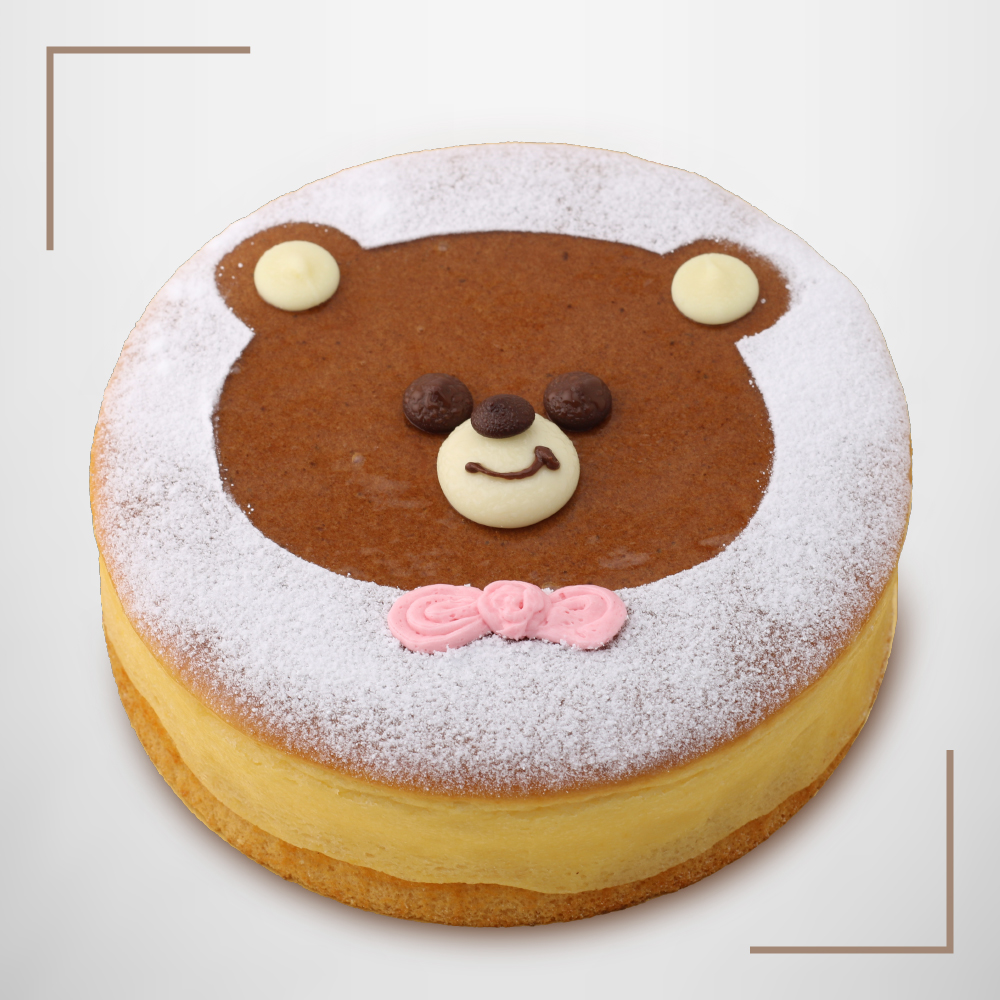 くまさんチーズケーキ　商品写真
